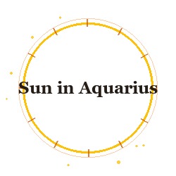 Sun in Aquarius